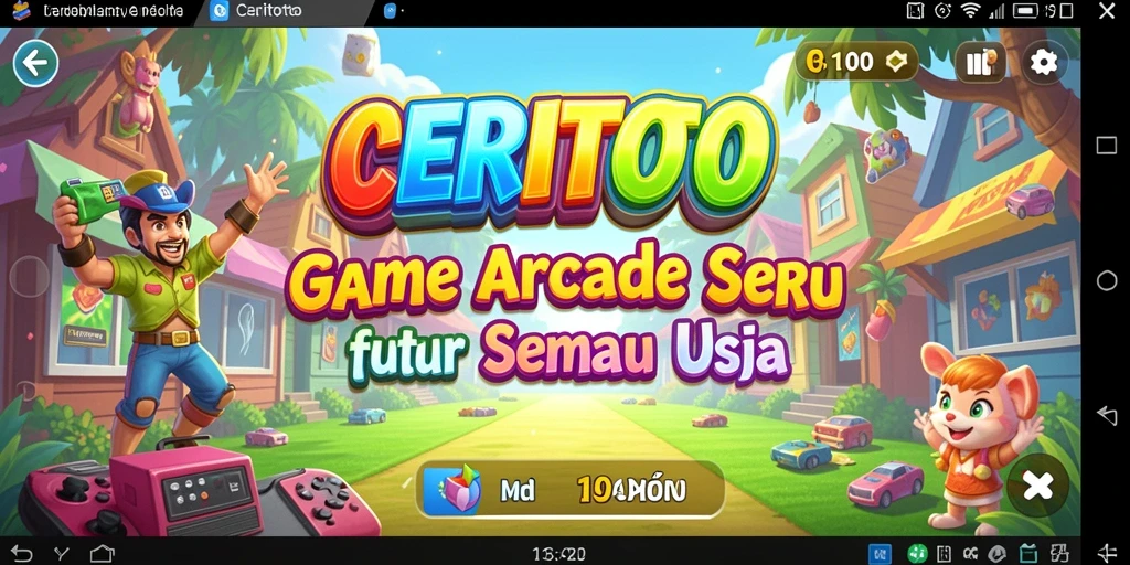 Screenshot gameplay CERITOTO memperlihatkan aksi seru yang mendebarkan.