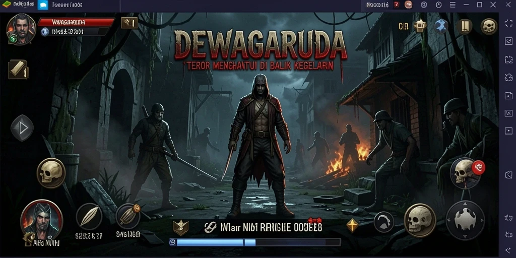 Gameplay mencekam di dunia Horror DEWAGARUDA.