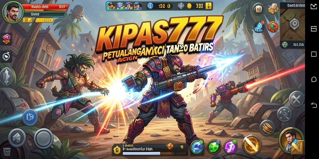 Tampilan aksi seru di KIPAS777 dengan grafis memukau.
