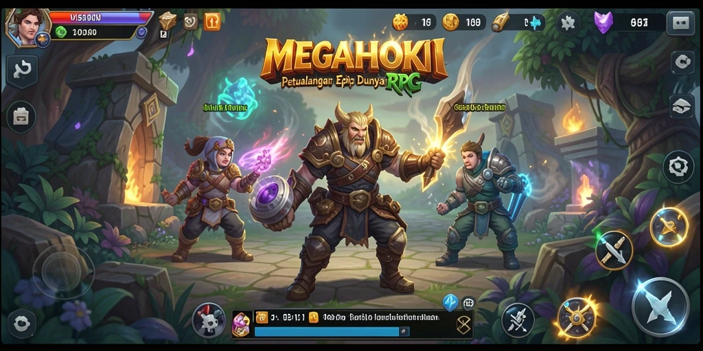 Tangkap momen epik dari gameplay MEGAHOKI.