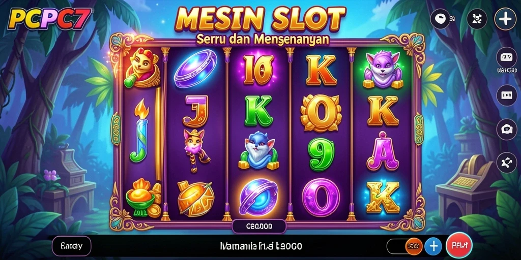 Tampilan menarik gameplay mesin slot PCPC7 yang mengasyikkan.