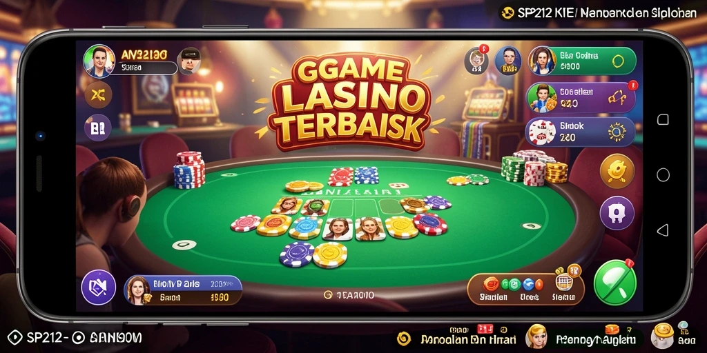 Tampilan gameplay SP212 Live Casino dengan dealer profesional.