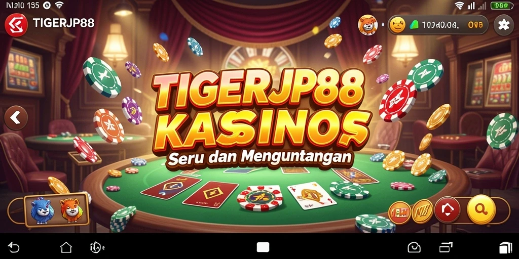Screenshot utama TIGERJP88 menampilkan gameplay yang mengasyikkan.