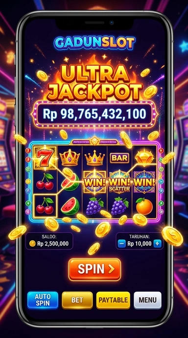 Pengunduhan cepat aplikasi gadunslot di perangkat Android.